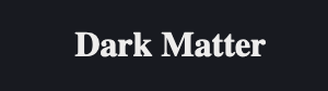 DarkMatter Market Logo
